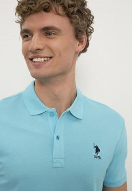 Erkek Turkuaz Basic Tişört - 50222632278