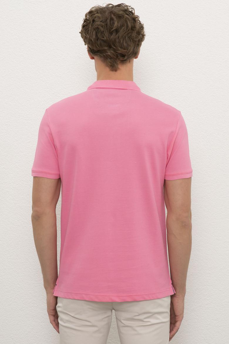 Erkek Pembe Basic Tişört - 50222632108