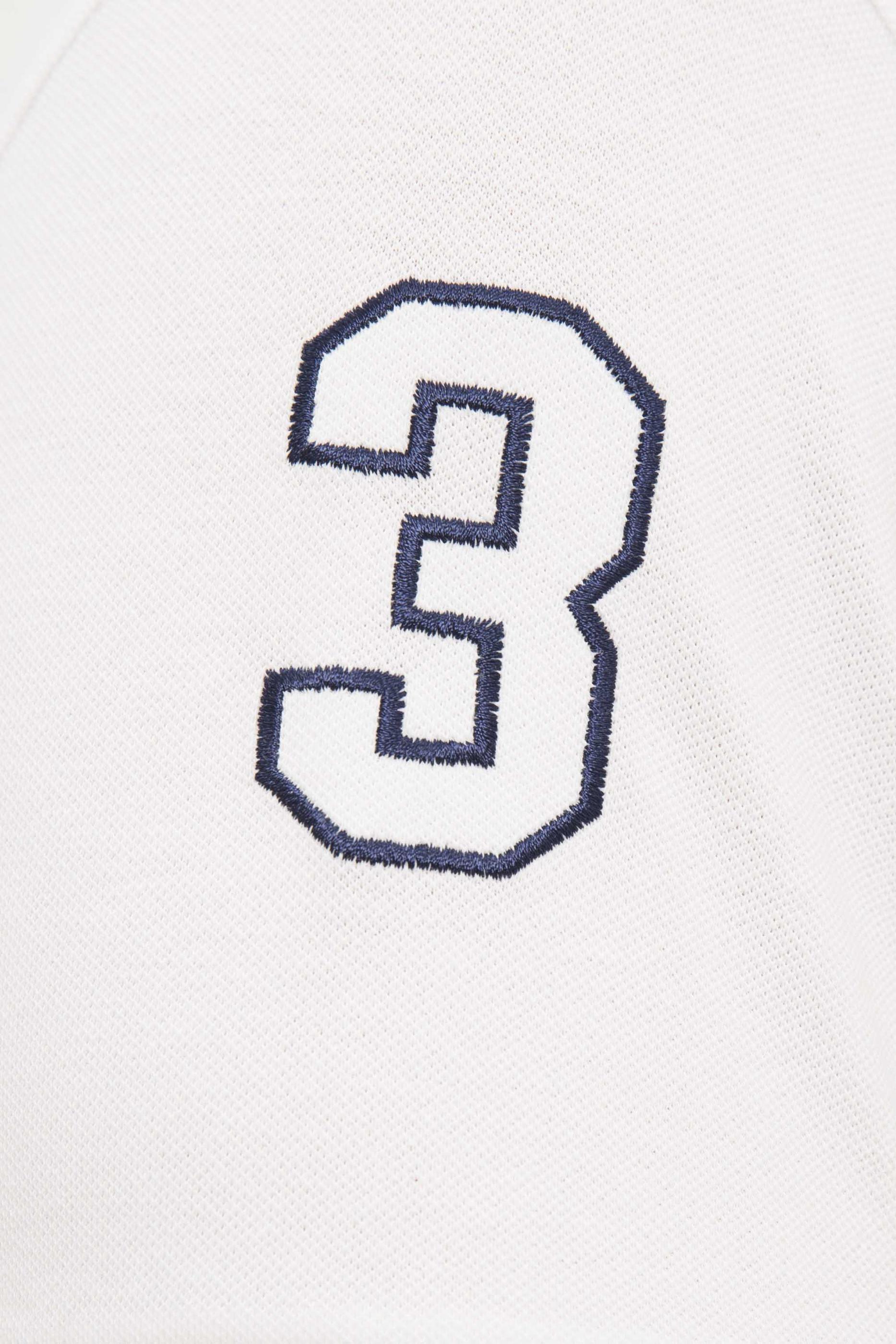 Erkek Beyaz Polo Yaka T-Shirt Basic