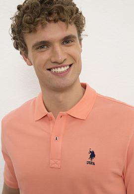 Erkek Somon Polo Yaka T-Shirt Basic - 50222614083