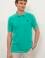 Erkek Yeşil Polo Yaka T-Shirt Basic