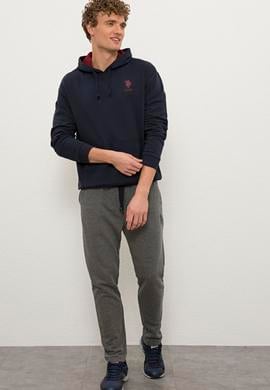 Erkek Antrasit Melanj Eşofman Altı - 50232020049