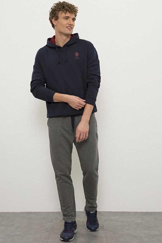 Erkek Antrasit Melanj Eşofman Altı