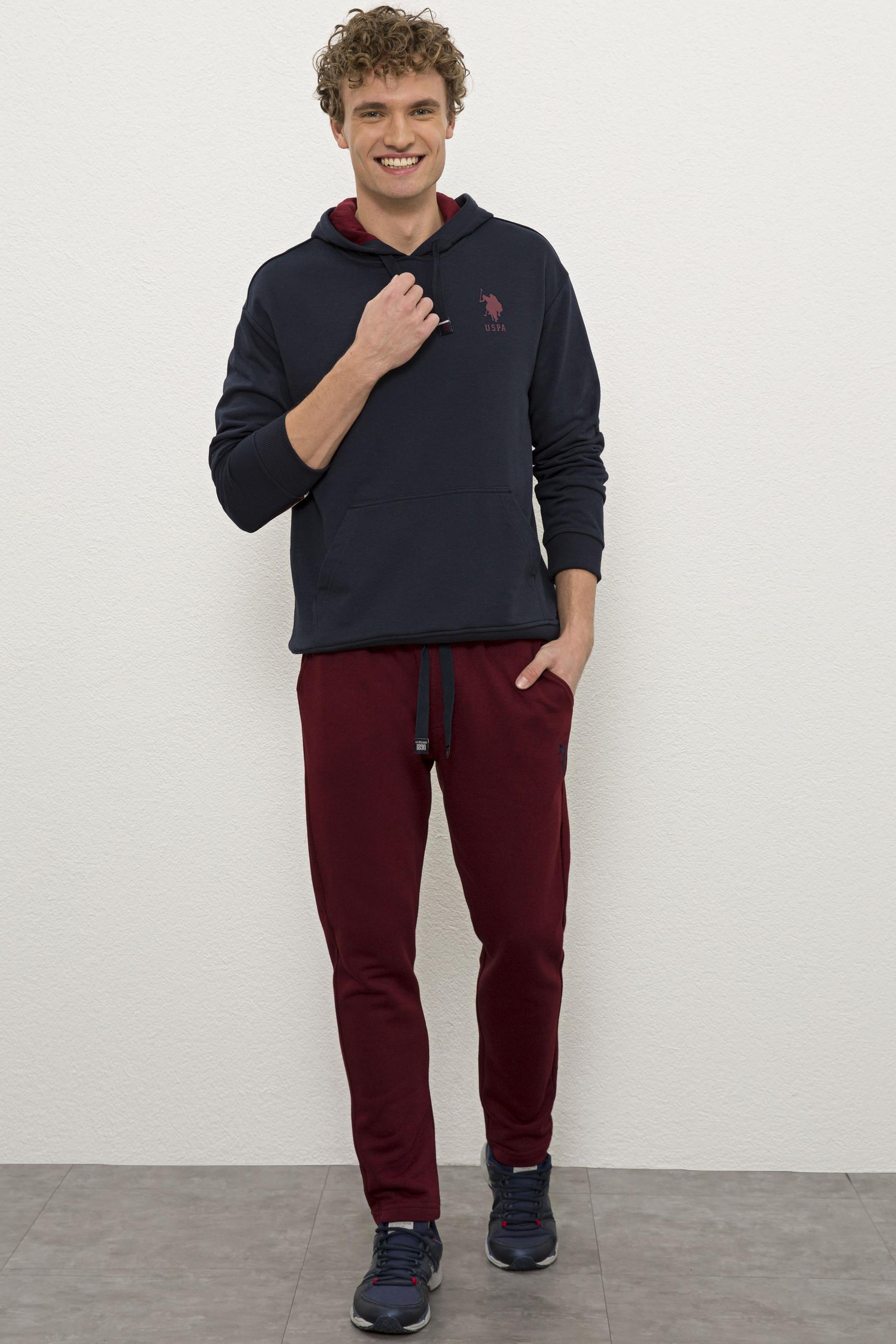 Erkek Bordo Eşofman Altı