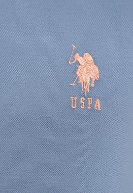 Erkek İndigo Polo Yaka T-Shirt Basic - 50221070018