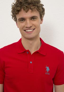 Erkek Kırmızı Basic Tişört - 50221070021