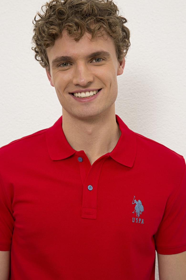 Erkek Kırmızı Basic Tişört - 50221070021