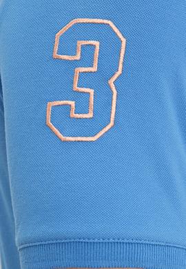 Erkek Kobalt Polo Yaka T-Shirt Basic - 50221070079