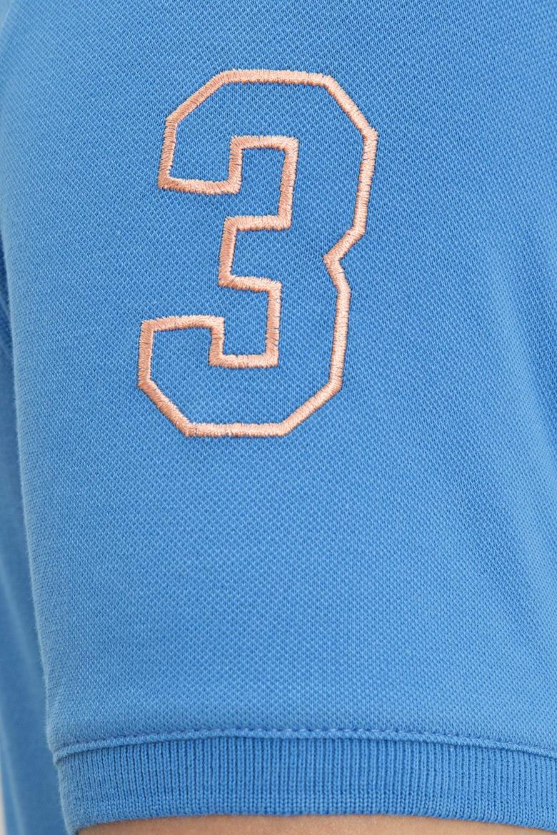 Erkek Kobalt Polo Yaka T-Shirt Basic - 50221070079