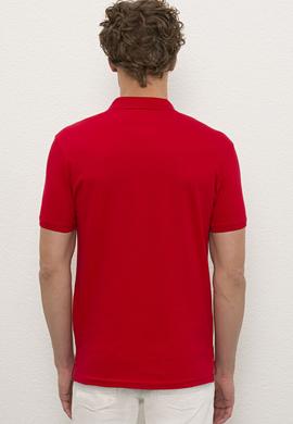 Erkek Kırmızı Basic Tişört - 50221070021