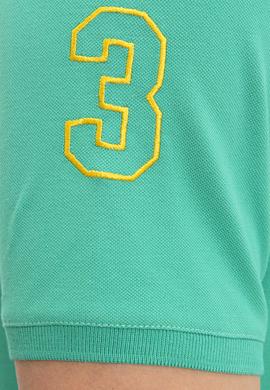 Erkek Yeşil Polo Yaka T-Shirt Basic - 50221070069