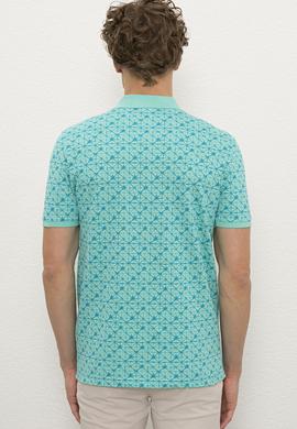 Erkek Mint Yeşili Polo Yaka T-Shirt - 50217898008