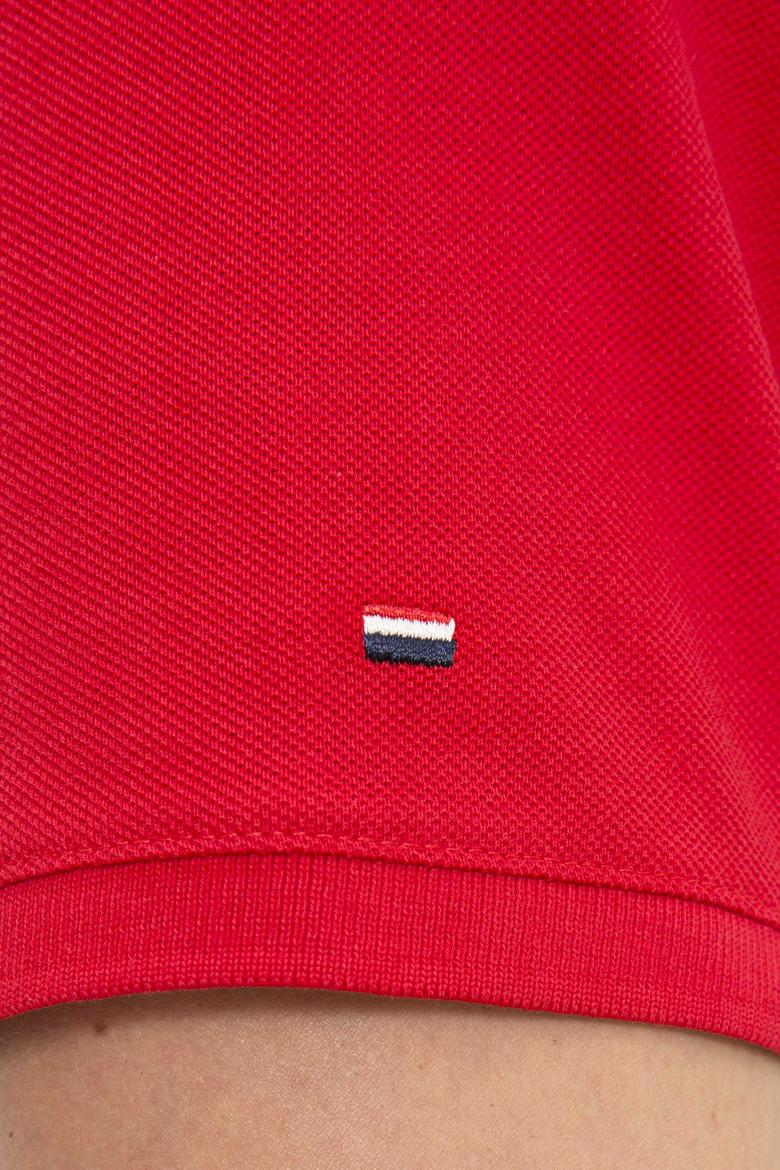 Erkek Kırmızı Polo Yaka Basic Tişört - 50222614035