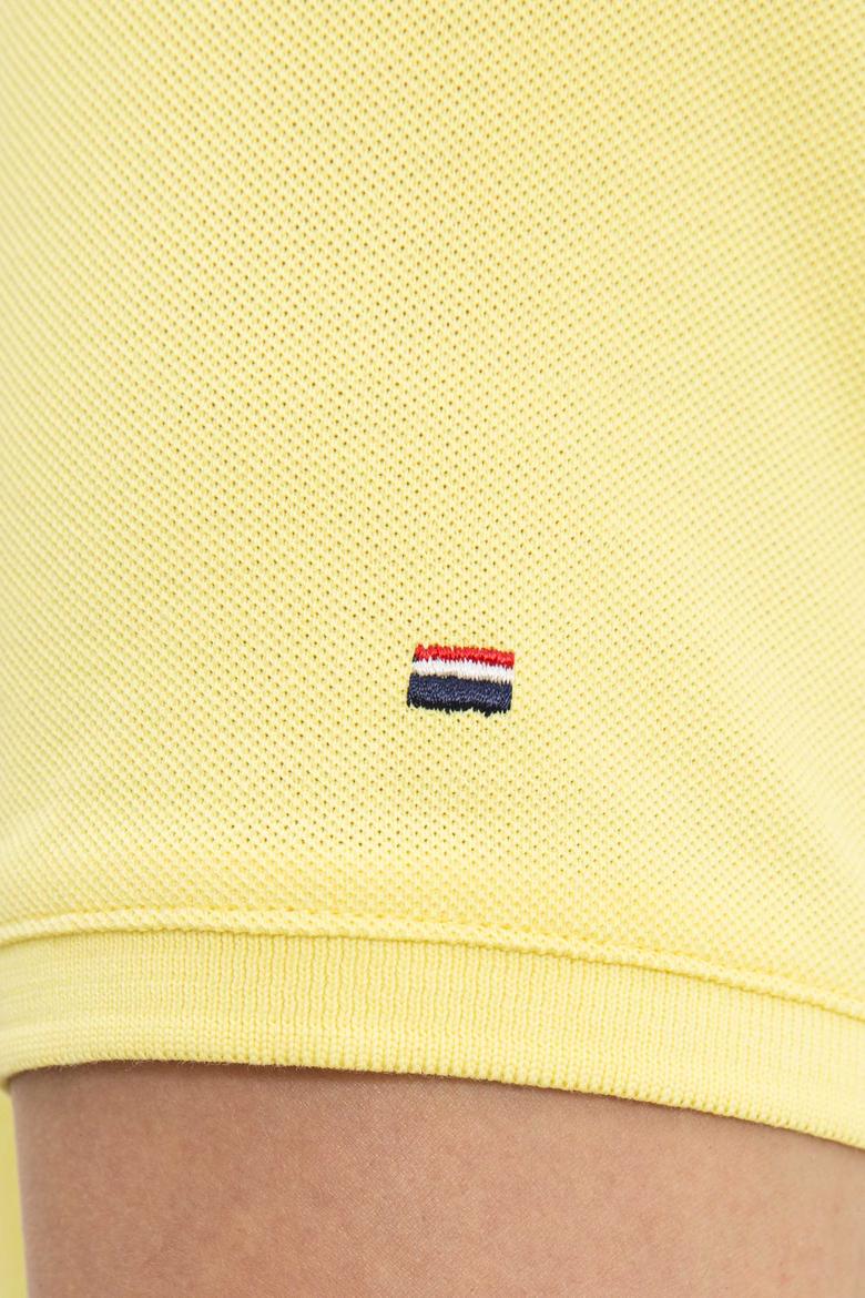 Erkek Sarı  Polo Yaka T-Shirt Basic - 50222614068