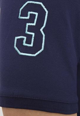 Erkek Lacivert Polo Yaka T-Shirt Basic - 50221070039