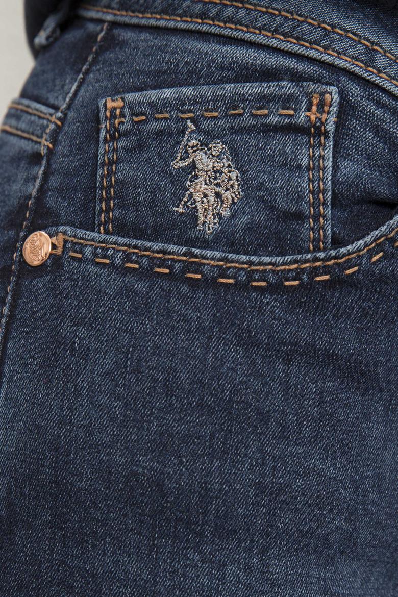 Kadın Mavi Denim Pantolon - 50199756005