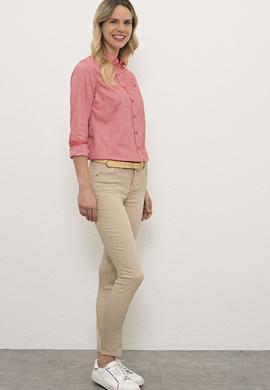 Kadın Bej Pantolon - 50202690009