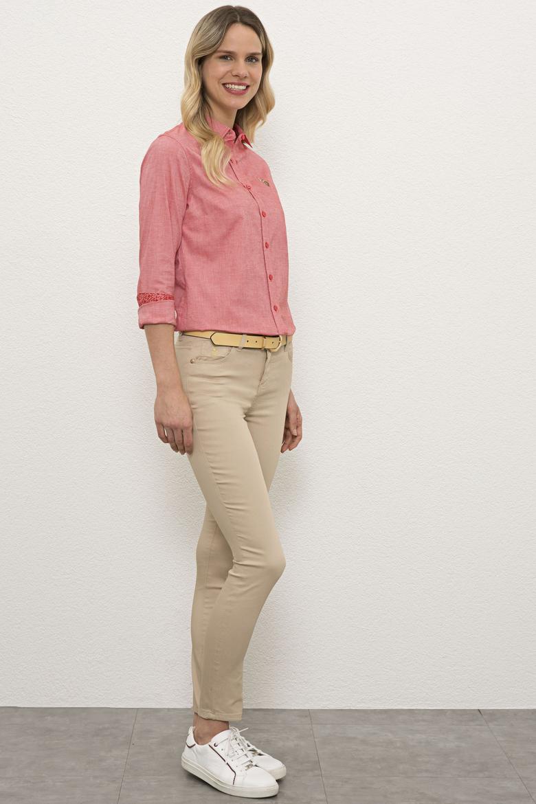 Kadın Bej Pantolon - 50202690009