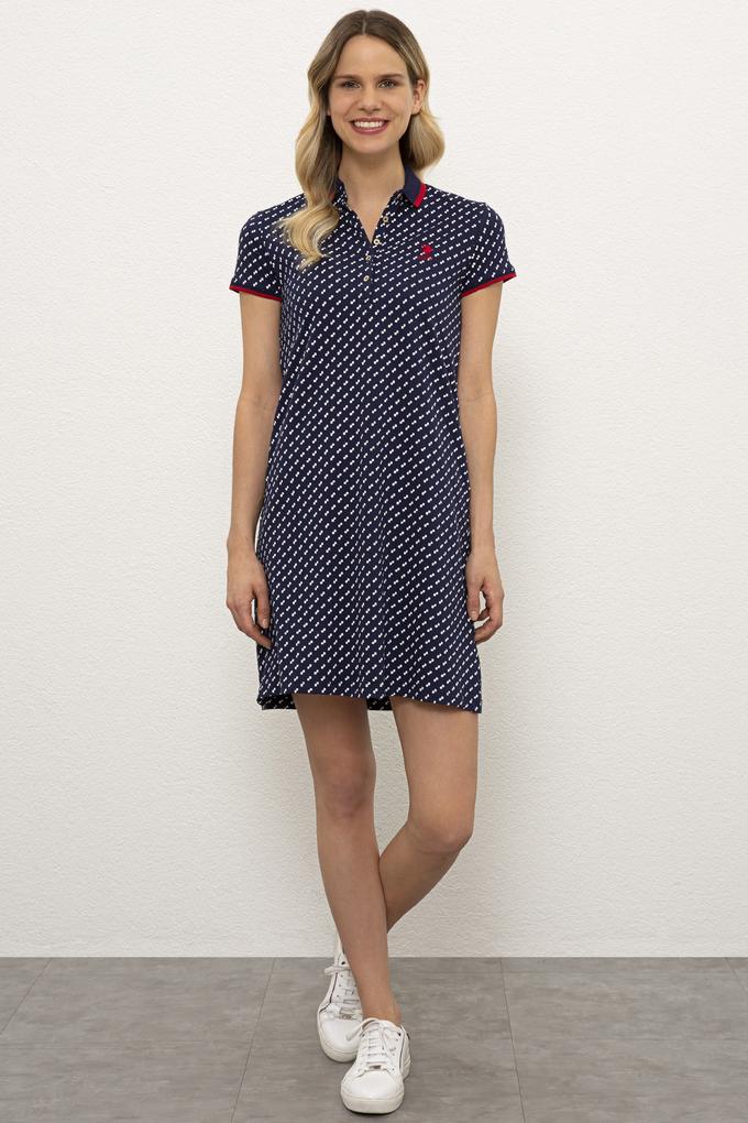 Kadın Lacivert Örme Elbise