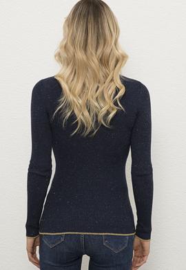 Kadın Lacivert Kazak - 50223889009