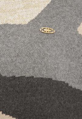 Kadın Beyaz Triko Kazak - 50225348037