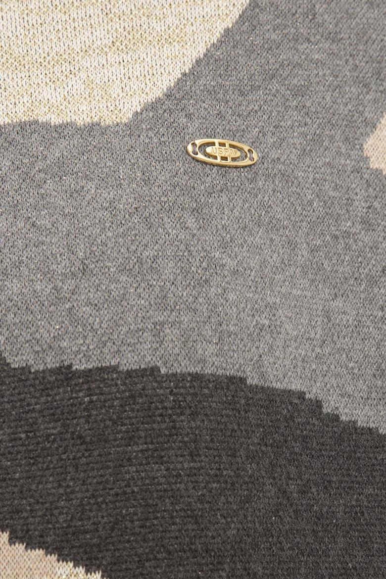 Kadın Beyaz Triko Kazak - 50225348037