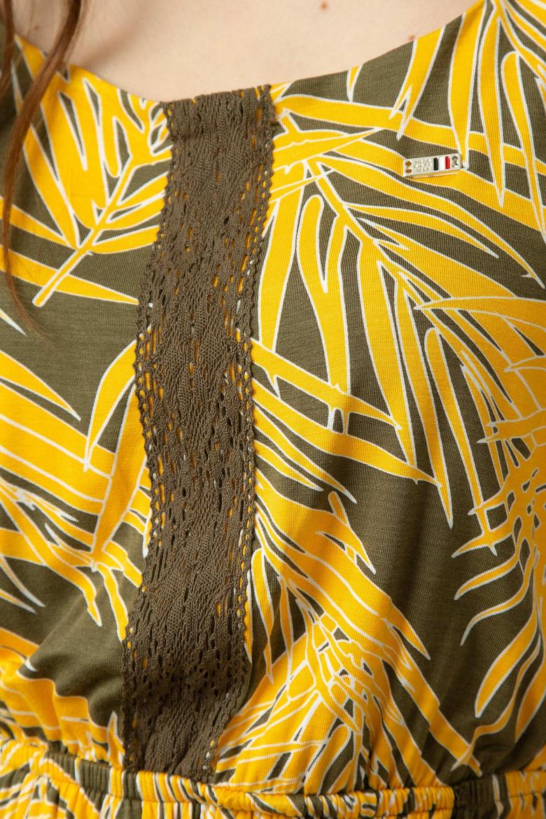 Beyaz Örme Elbise - 50186622024