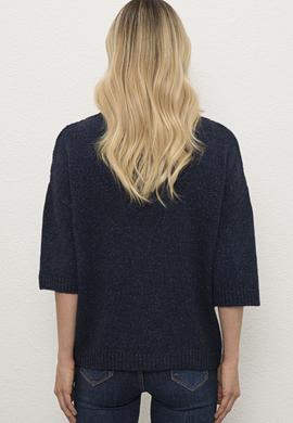 Kadın Lacivert Kazak - 50225384003