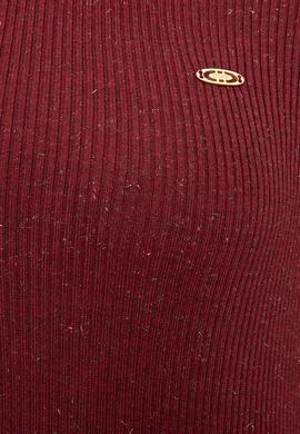 Kadın Bordo Kazak - 50223889023