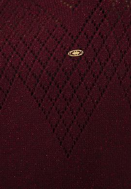 Kadın Bordo Kazak - 50225384022