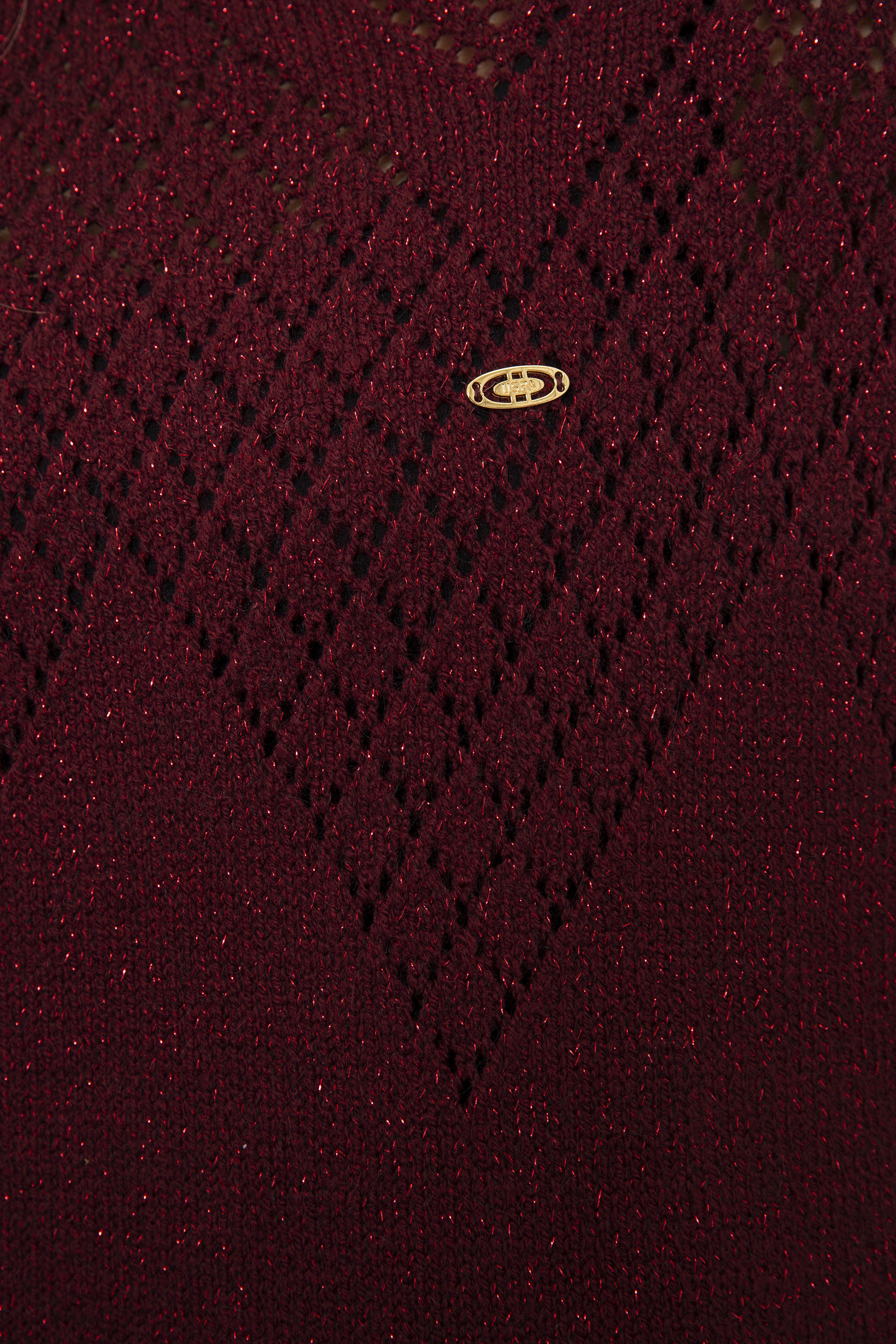 Kadın Bordo Kazak - Image 5