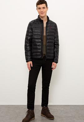 Erkek Siyah Mont - 50224545030