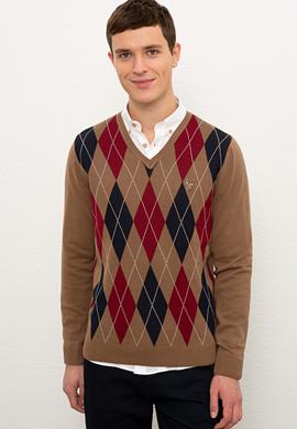 Erkek Kahverengi Kazak - 50228358016