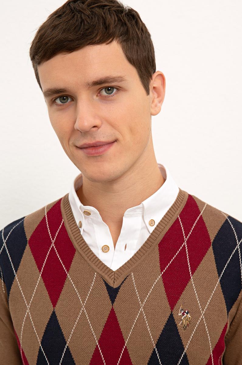 Erkek Kahverengi Kazak