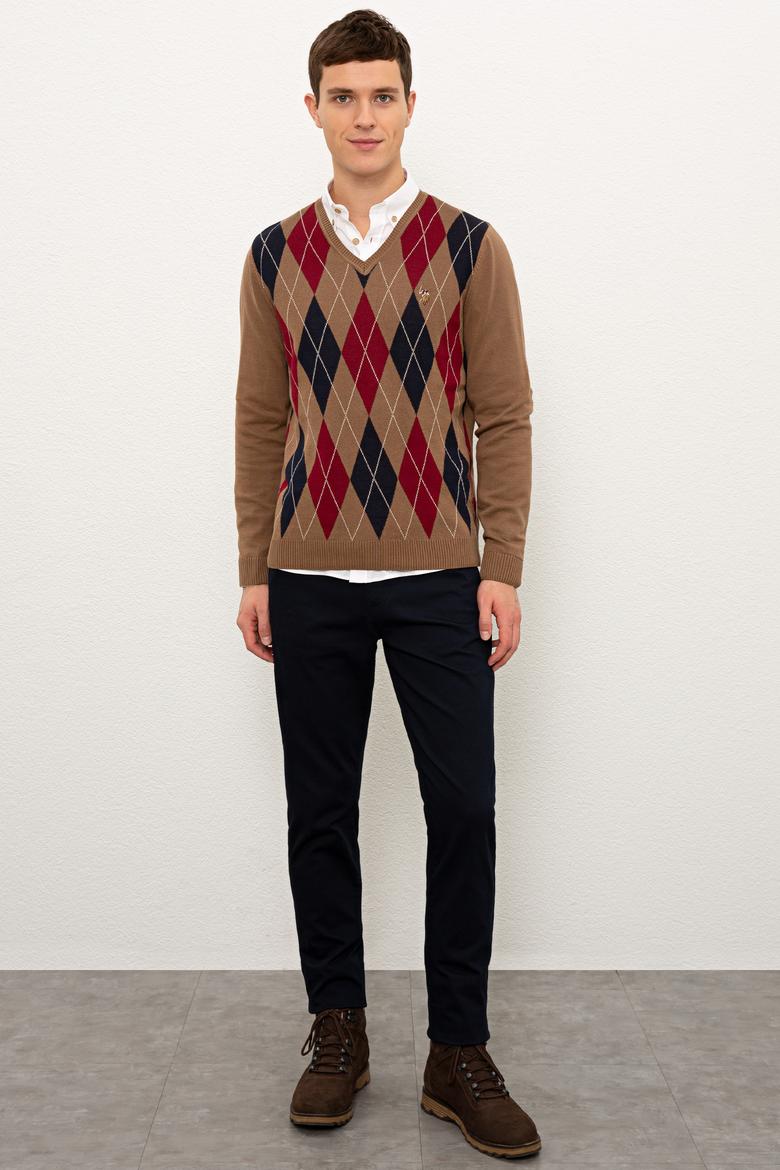 Erkek Kahverengi Kazak - 50228358016