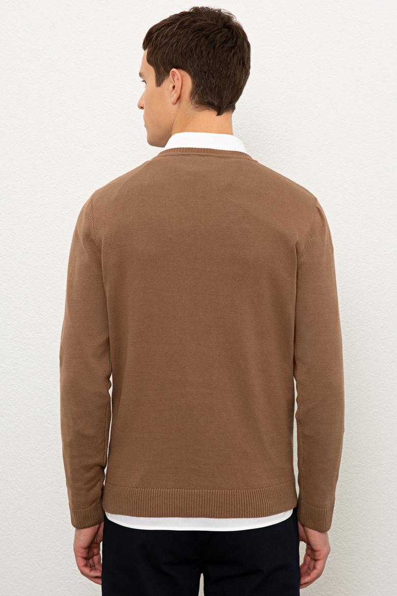 Erkek Kahverengi Kazak - 50228358016