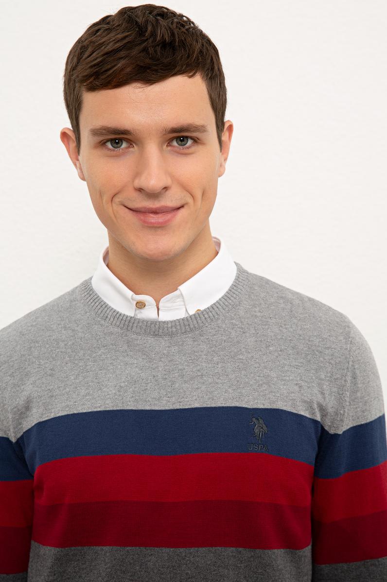 Erkek Antrasit Melanj Kazak