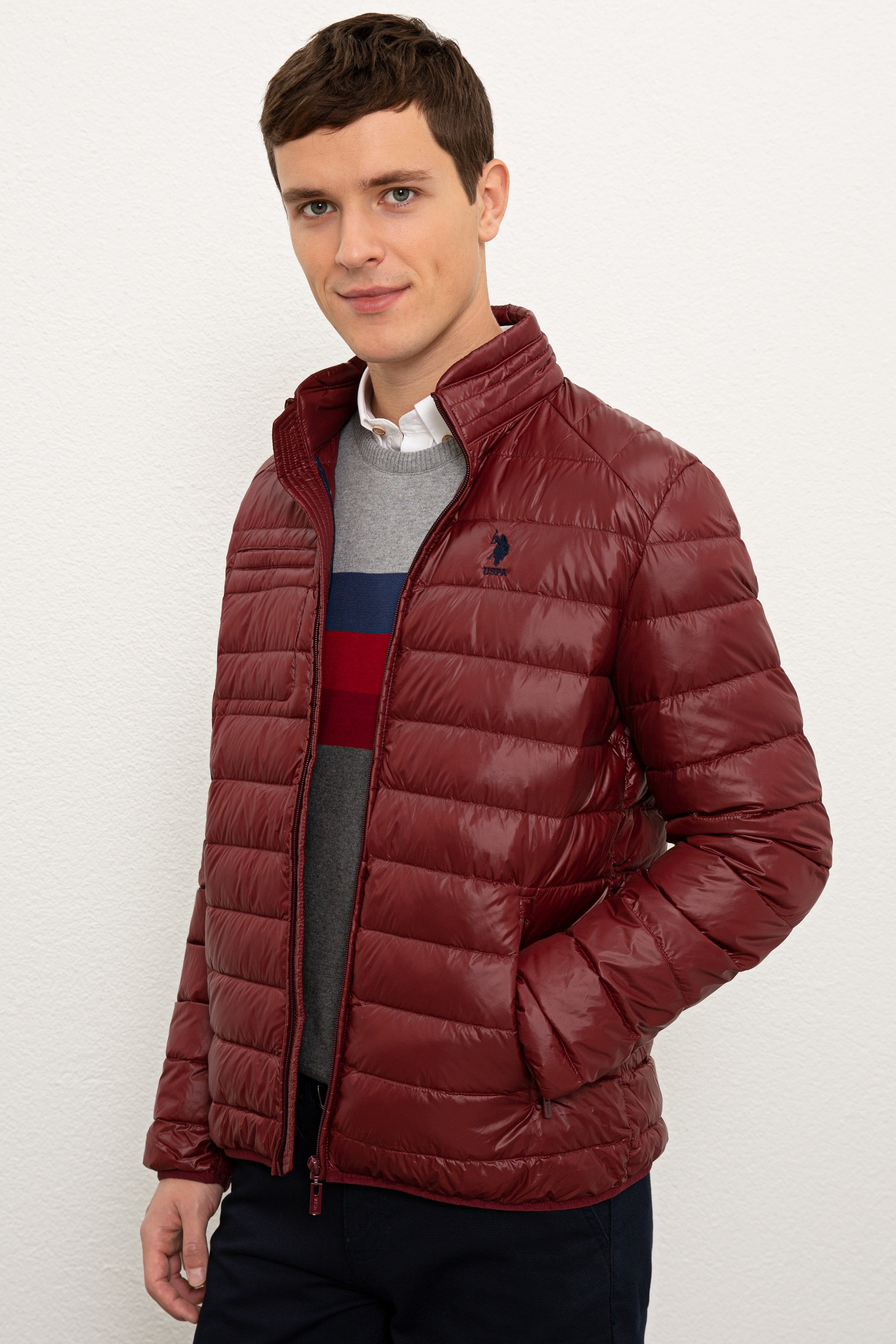 Erkek Bordo Mont