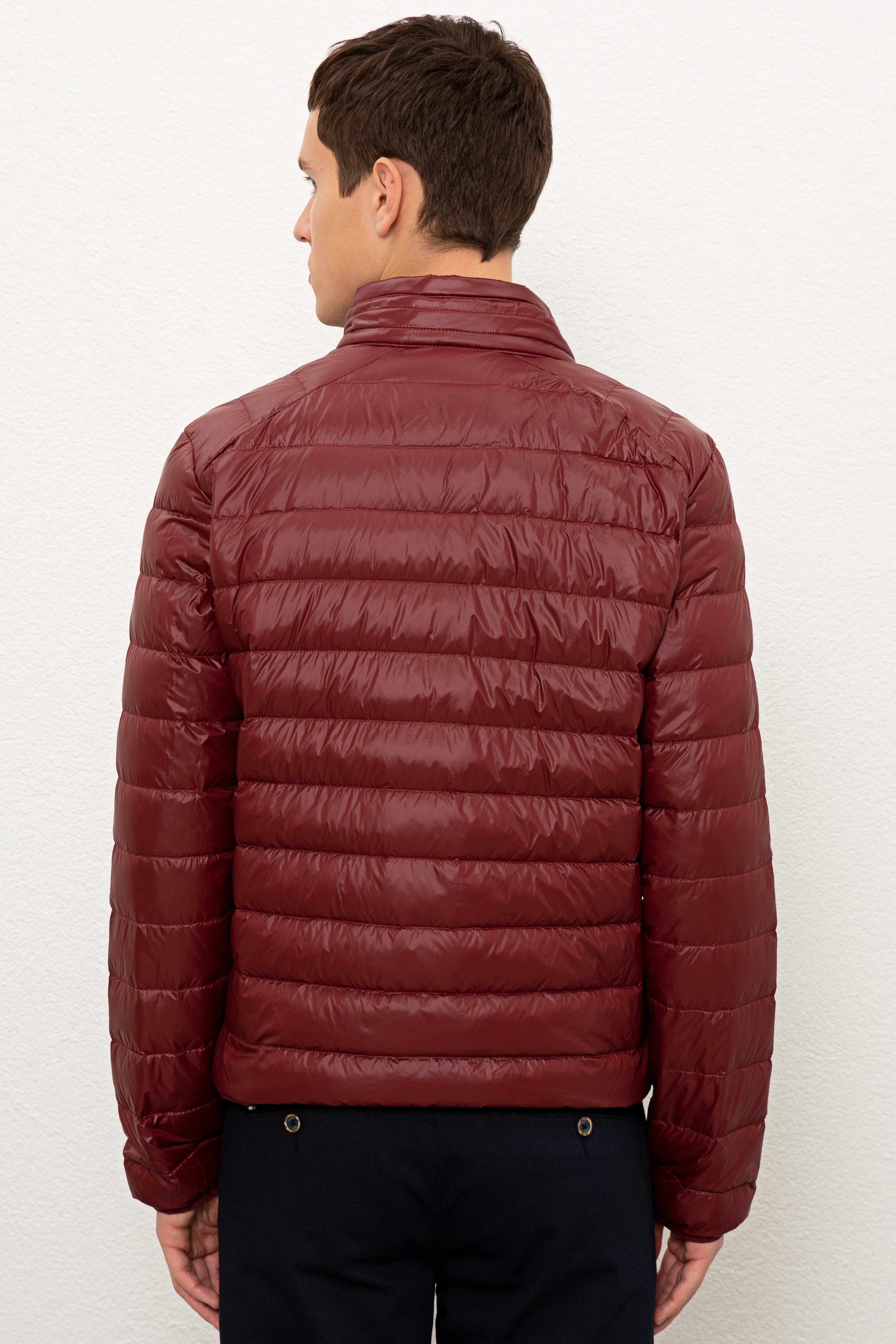 Erkek Bordo Mont - Image 4