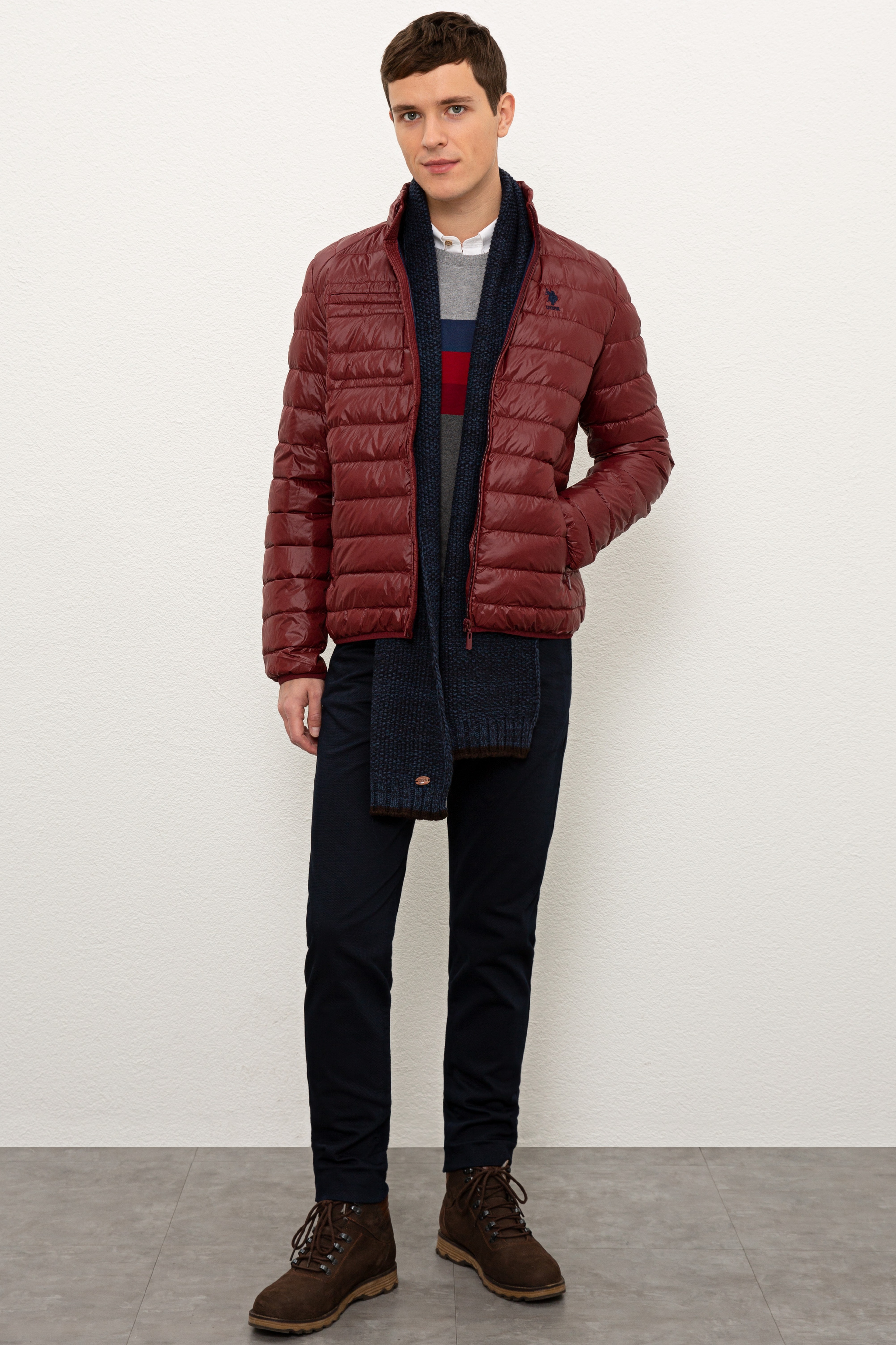 Erkek Bordo Mont