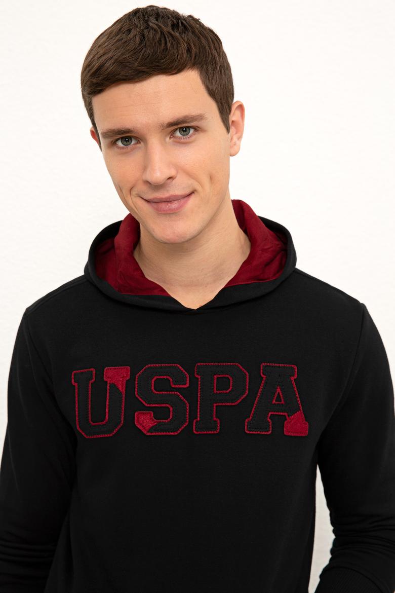 Erkek Siyah Basic Sweatshirt - 50225500043