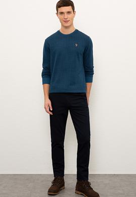 Erkek Petrol Sweatshirt - 50225418028