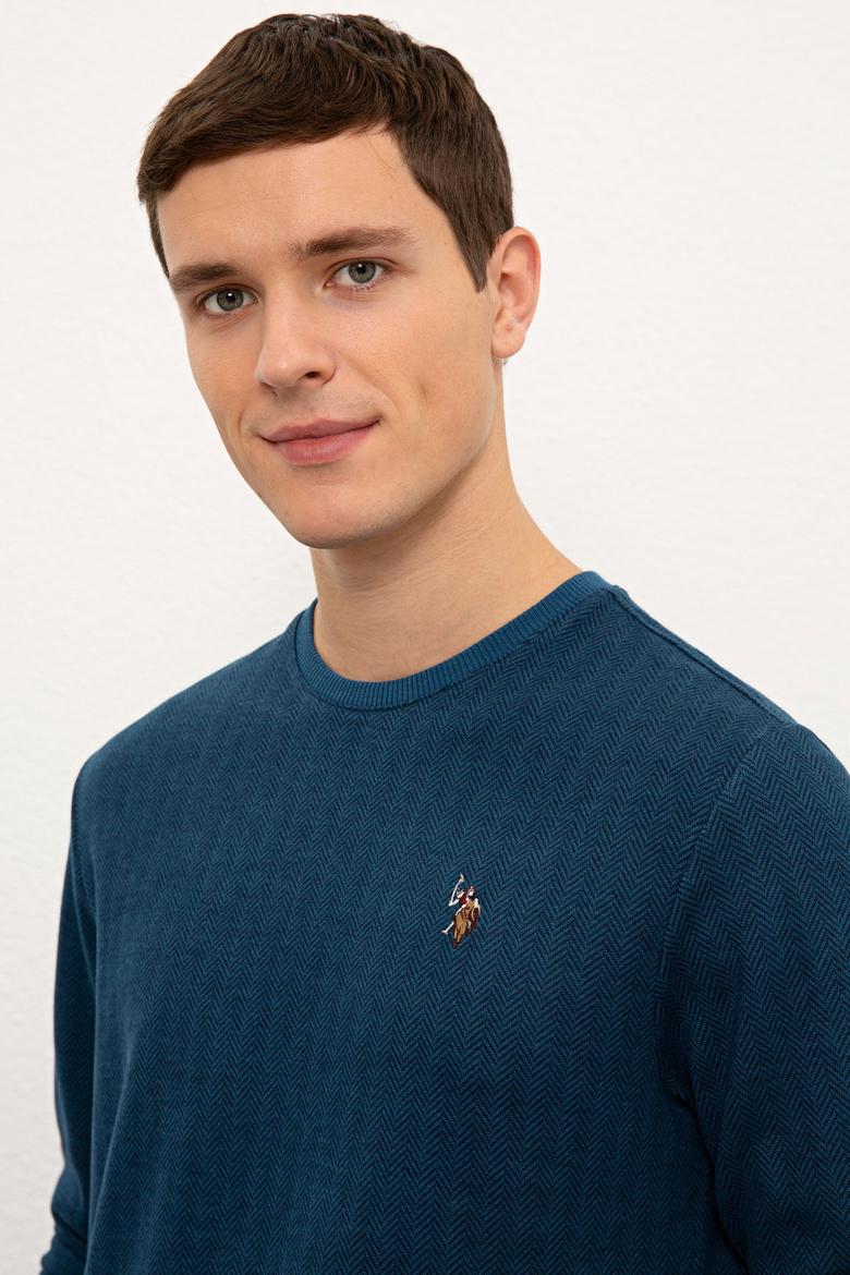 Erkek Petrol Sweatshirt - 50225418028