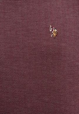 Erkek Bordo Bisiklet Yaka Sweatshirt - 50225418033