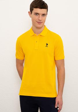 Erkek Sarı Basic Tişört - 50222614181