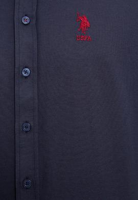 Erkek Lacivert Gömlek Uzunkol Basic - 50205843077