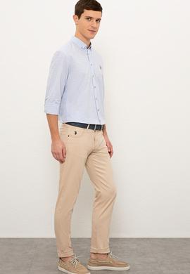 Erkek Bej Chino Pantolon - 50220976010