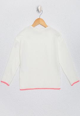 Kız Çocuk Bej Melanj Kazak - 50224468028