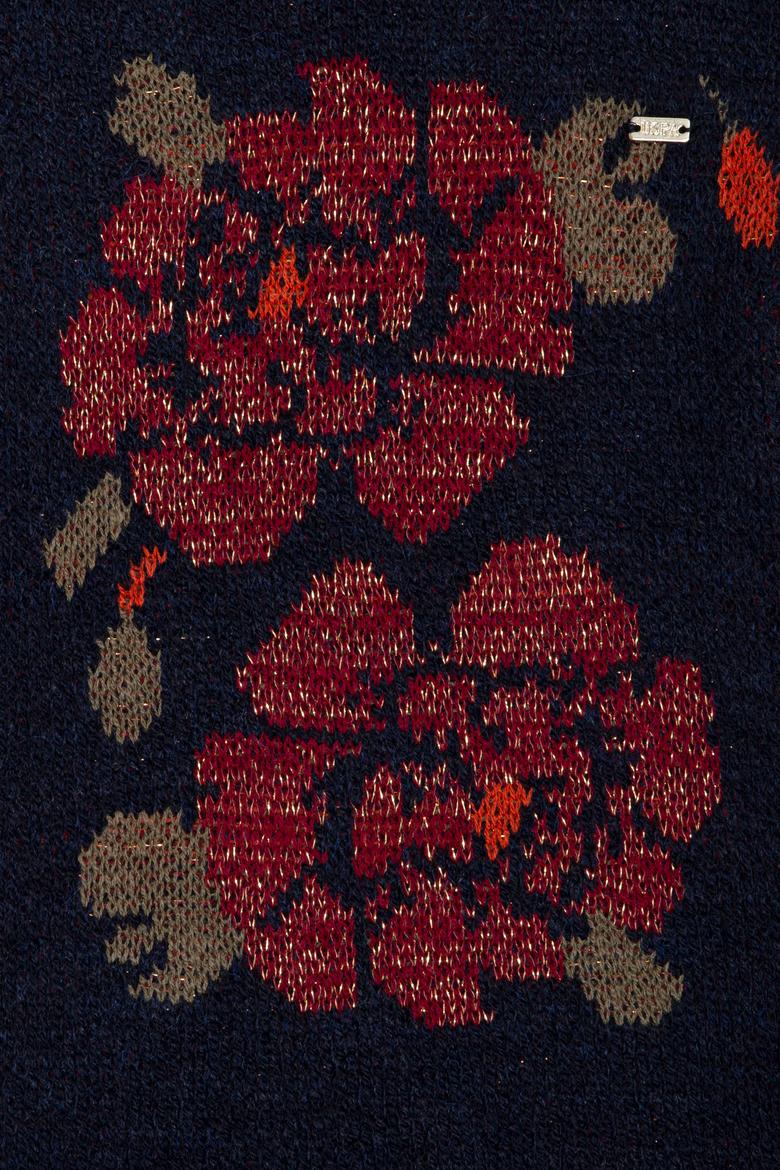 Kız Çocuk Lacivert Kazak - 50225886012