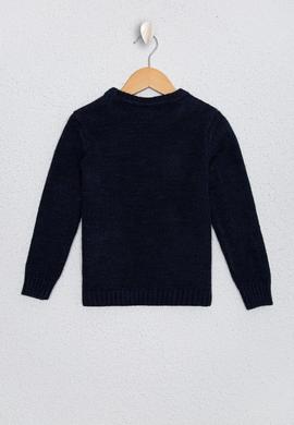 Kız Çocuk Lacivert Kazak - 50225886012